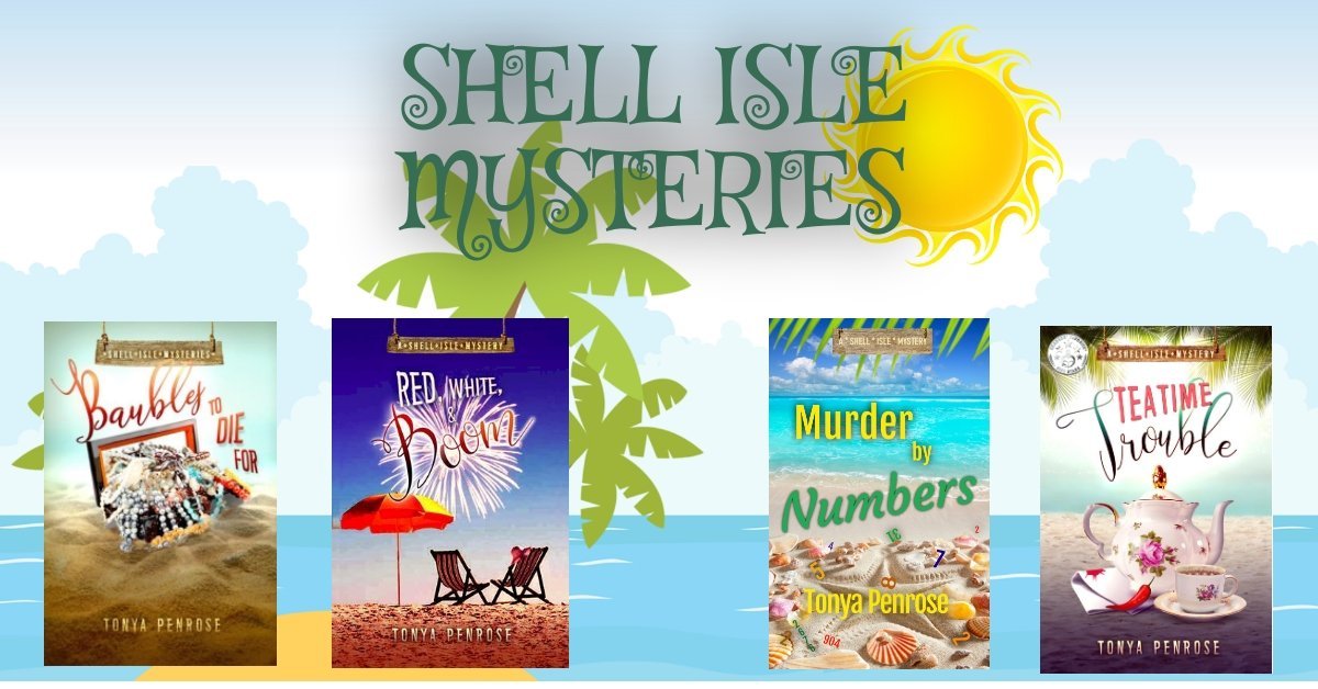 🔍Sleuth Page Wright gets inklings when a murderer is afoot.   
🔍 Shell Isle has no shortage of dodgy types.        

🏖️🏖️THE SHELL ISLE MYSTERIES 🏖️🏖️

           bit.ly/3FXngIU

#cozymystery #romcom