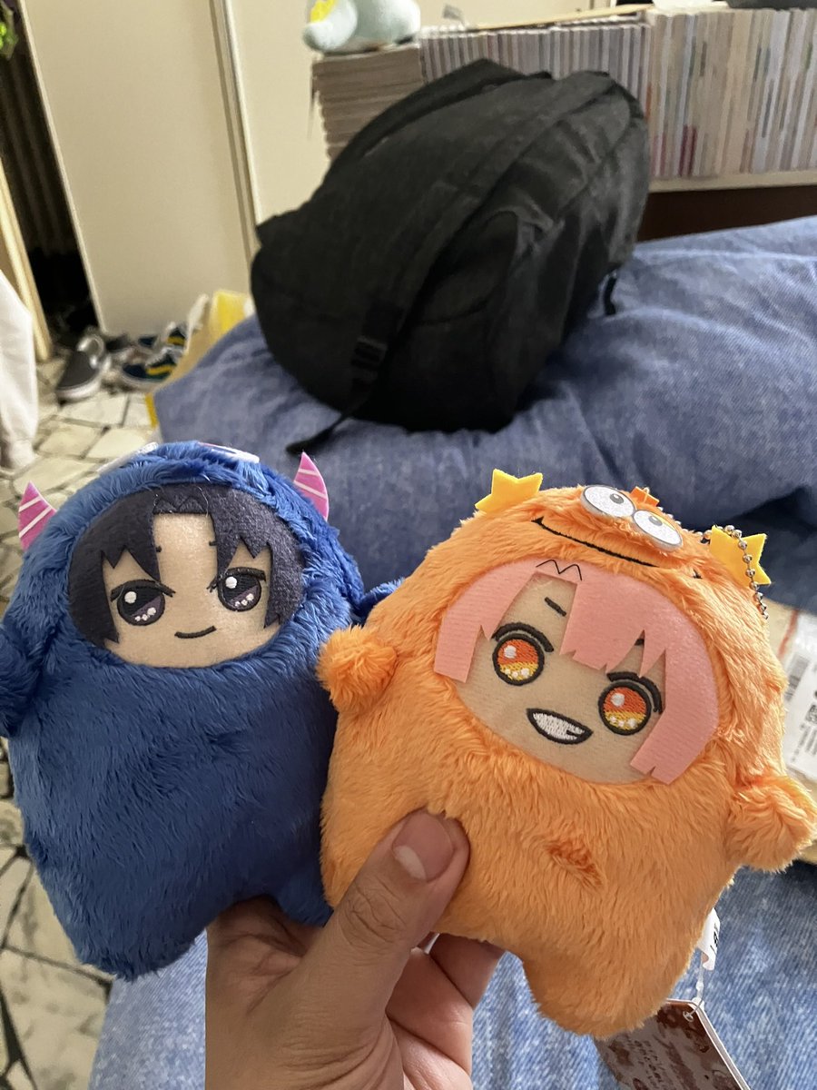 Hi Everyone 🤓🐰🤓🐰 New post of the day My orders from @Buyee are finally Arrived And My Izumi Bros Mon/Mofu are finally at home with me 🧡💙🧡💙 They are so cute and adorable I’m finally a Mon/Mofu Parent !!! Thank u @Buyee !!! For your service !!