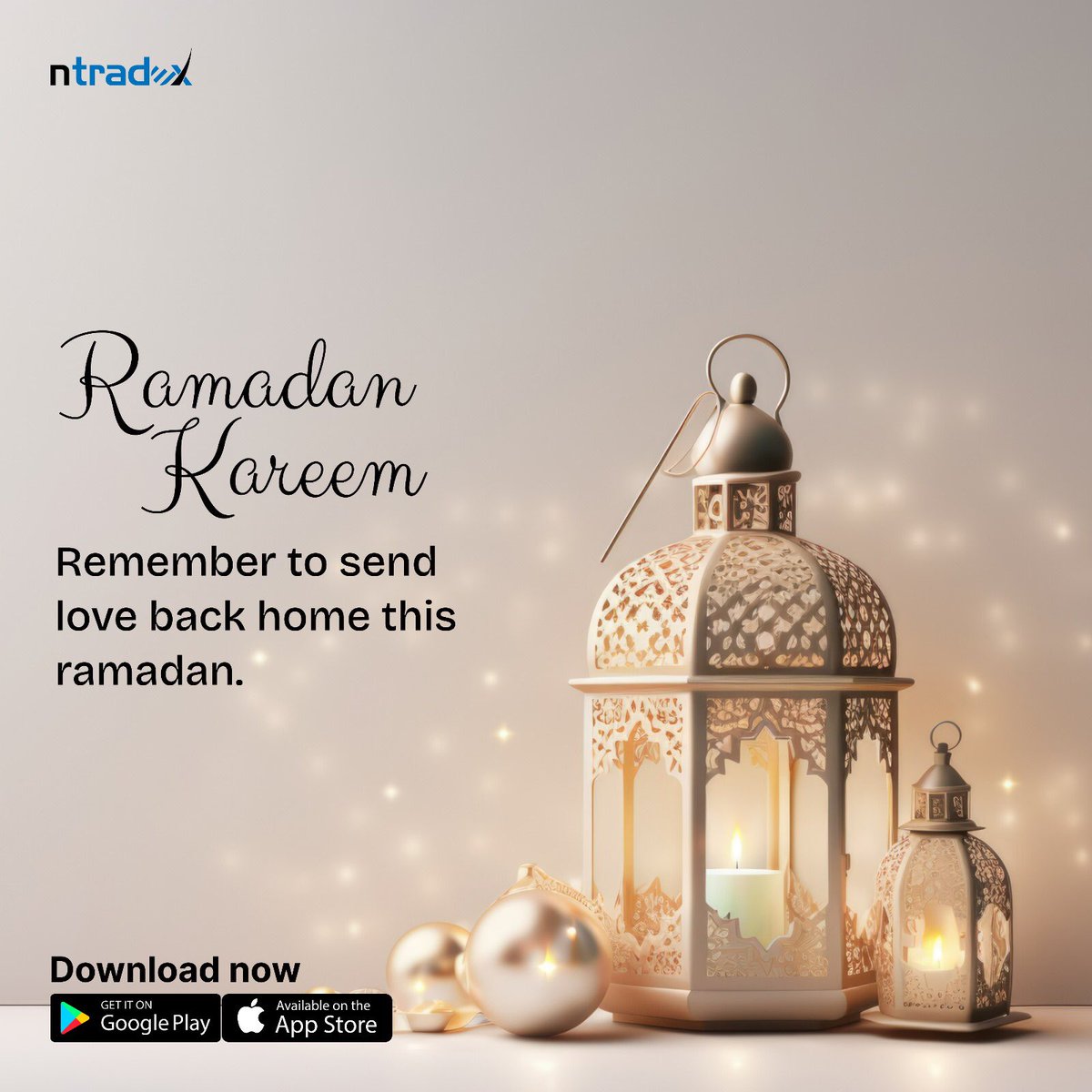 Ntradex is sending wishes of a joyous and prosperous Ramadan to you and your family. ☪️💫

#ntradex #eidmubarak #ramadankareem #currencyexchange #fx #cad #usd #gbp #japa