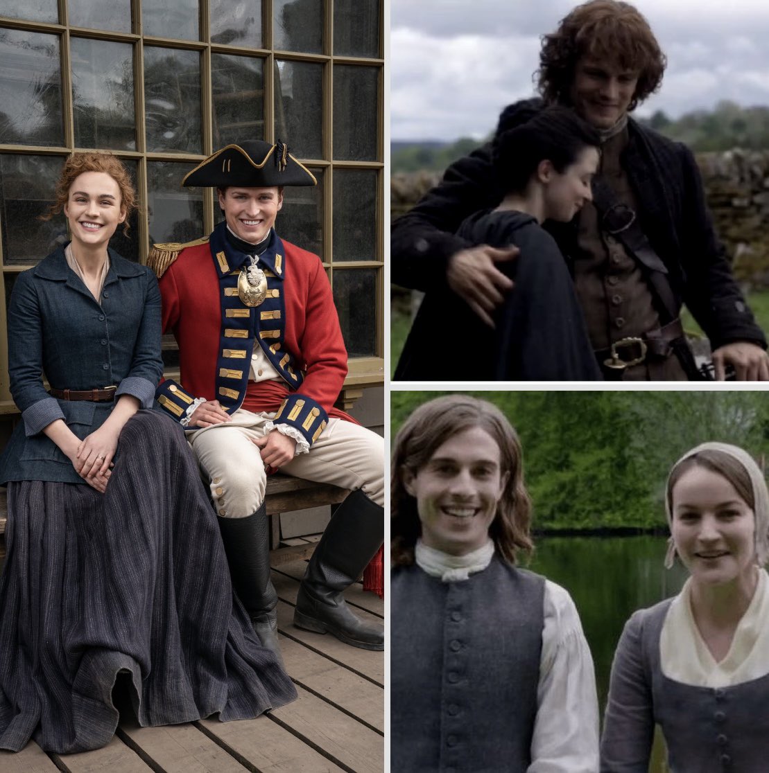 Happy #NationalSiblingsDay “You may be as different as the sun and moon, but the same blood flows through both your hearts.” A few of the many siblings on #Outlander