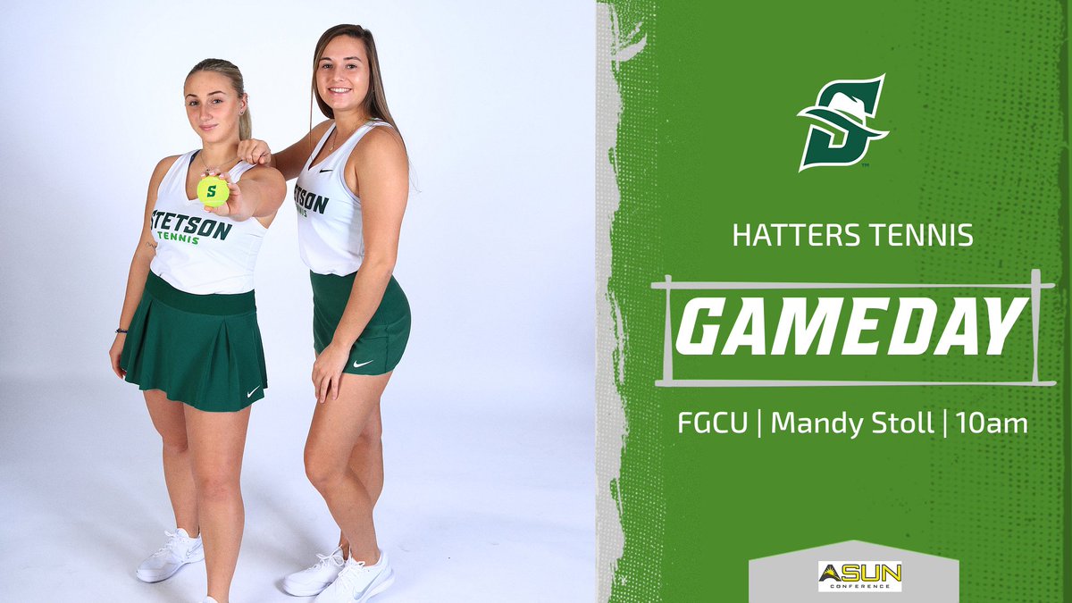 The Hatters take on the Eagles this Morning at the Mandy Stoll Tennis Center #GoHatters