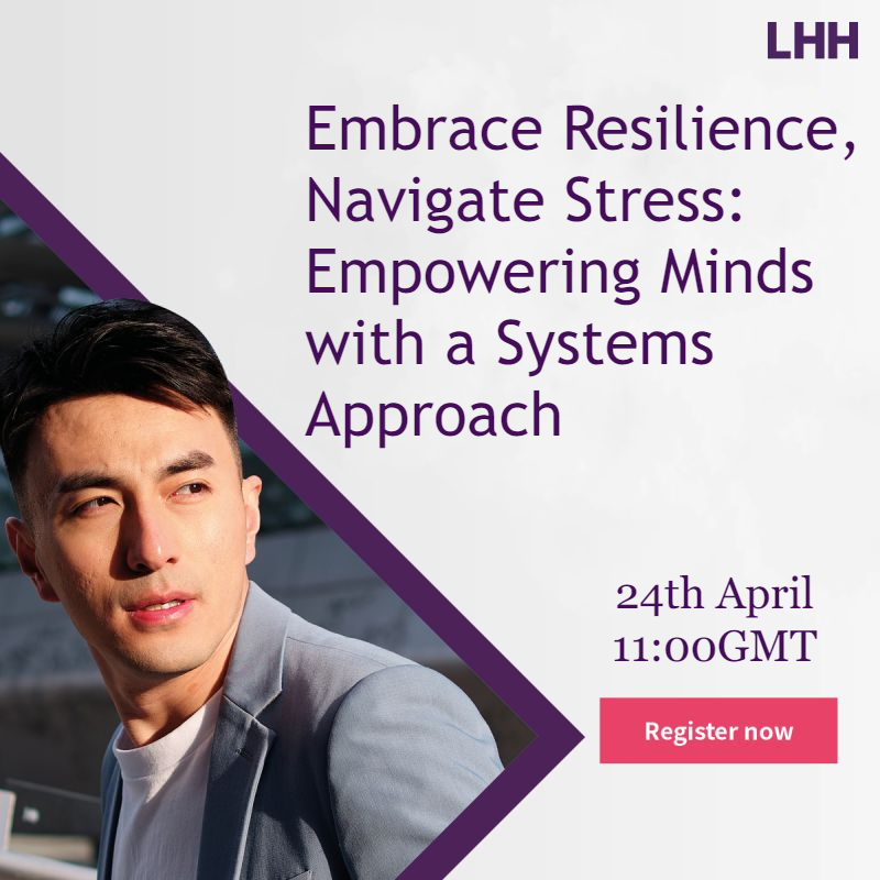 #Event: What can #HR professionals do differently to tackle the issues which are underpinning the causes of #stress within their #workforce? Find out with our new webinar on 24th April at 11:00GMT....Register now 👉 lhh.zoom.us/webinar/regist…