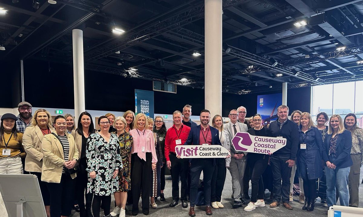 A brilliant two days at Meet the Buyer this year where we had the opportunity to meet with various tour operators from 16 countries. Thank you to our trade in CCAG who did a fantastic job representing the borough and their tourism businesses and to @NITouristBoard for hosting.
