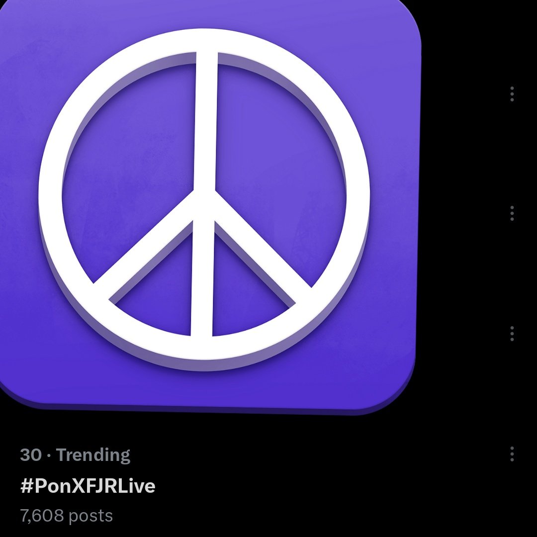 Trending at no.30 in Thailand with nearly 8k tweets 

PON X FJR
#PonXFJRLive