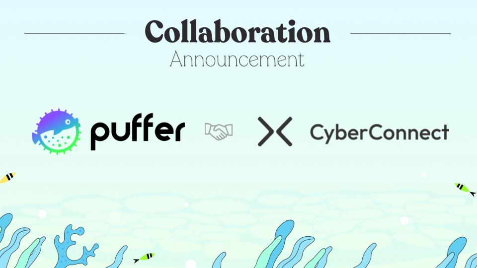 We're thrilled to announce our collaboration with @CyberConnectHQ! 🙌

Deposit your pufETH at Cyber to receive a 1.15x boost on Puffer Points and earn Cyber Restaking Points! 👇

twitter.com/CyberConnectHQ…

Cyber L2 is a pioneering Ethereum Layer 2 aimed at social and mass adoption,…