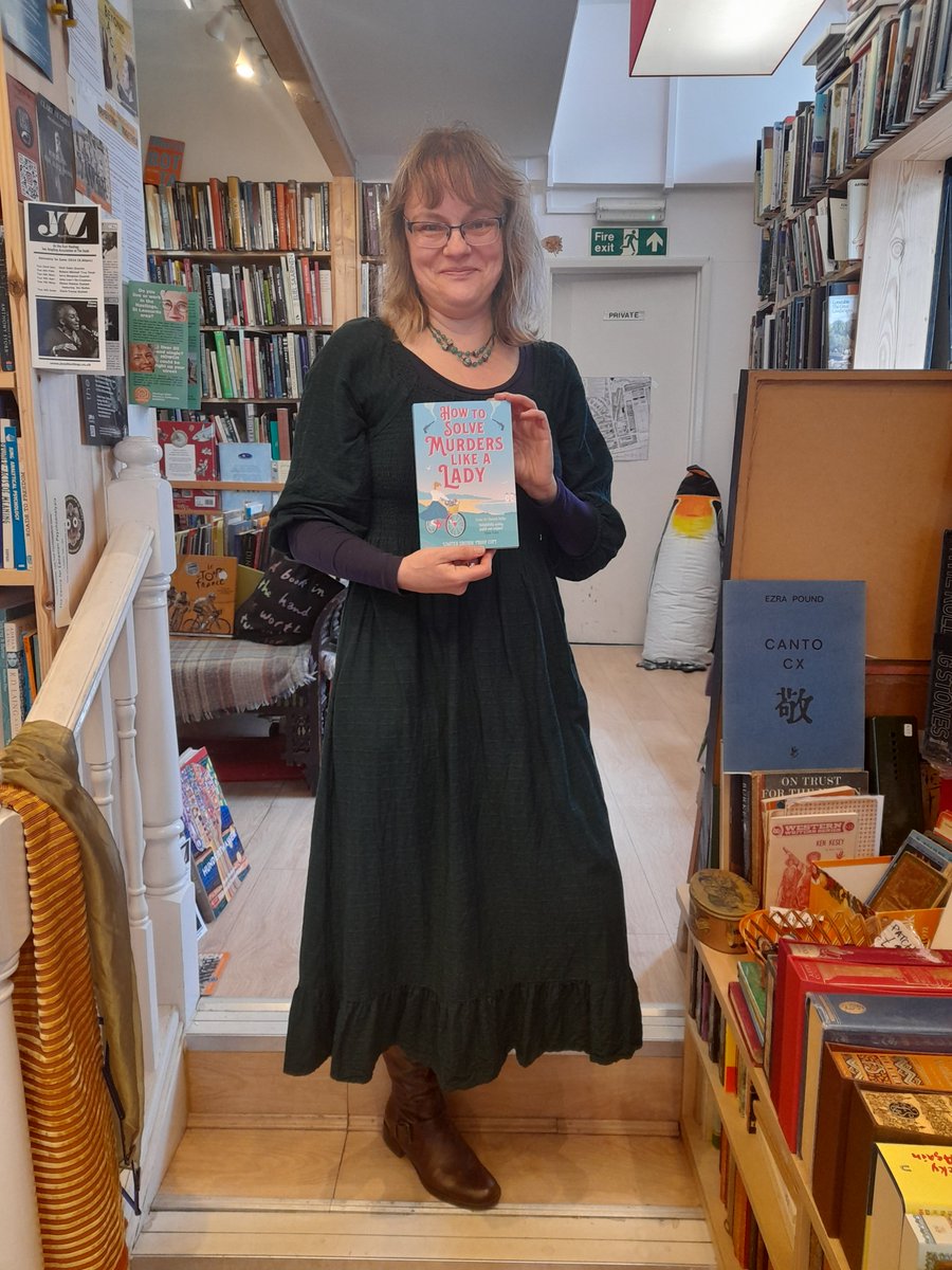 Visiting bookshops in Hastings and St Leonards for a proof drop of How To Solve Murders Like A Lady, out in June! First up Black Gull Books, St Leonards - not on here but on insta. So welcoming, thank you!