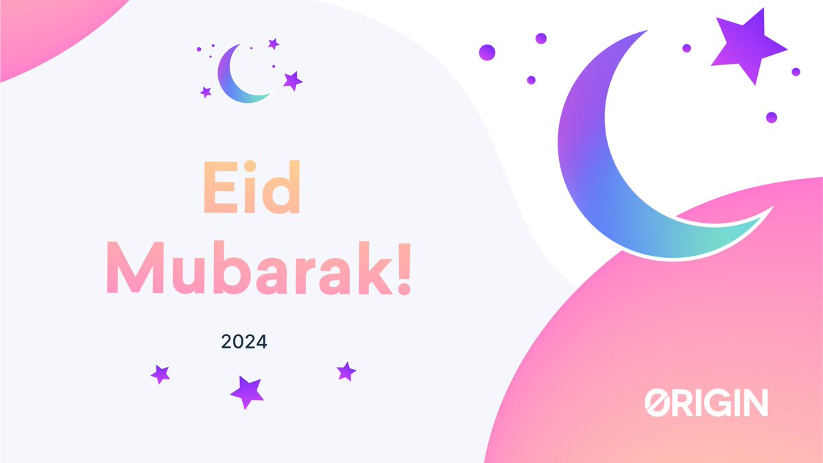 Happy Eid Mubarak to everyone celebrating ✨️