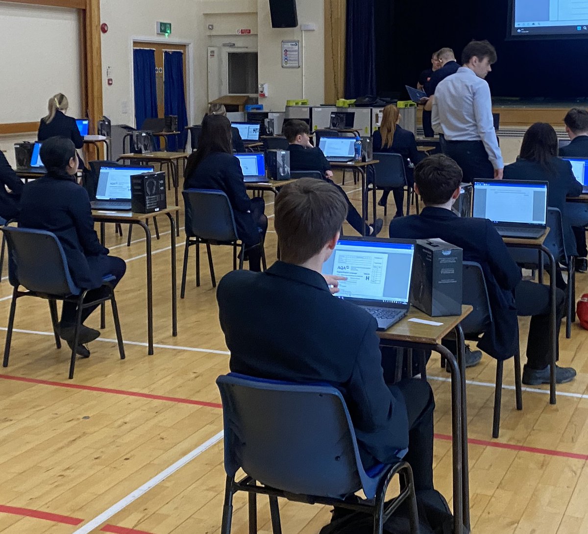 Exam Ready! @StPatsCollege’s brilliant team setting their students up for success using Read&Write, reducing need for human readers & multiple classrooms during exam season. #Inclusive practice in action 👏 Privileged to support the student training session today.