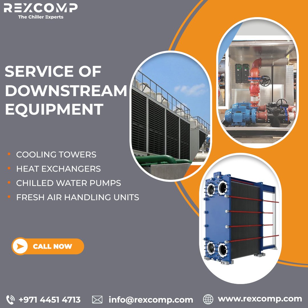 rexcomp219940's tweet photo. #DownstreamEquipment #CoolingTowers #HeatExchangers #ChilledWaterPumps #FreshAirHandlingUnits #EquipmentService #MaintenanceServices #HVACServices #IndustrialEquipment #MechanicalServices #FacilityManagement https://t.co/I1xBdkhcXr