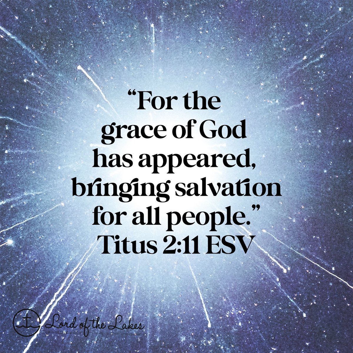 Salvation in Jesus!  Share it with others! #lcms #dailyinspiration #dailybibleverse