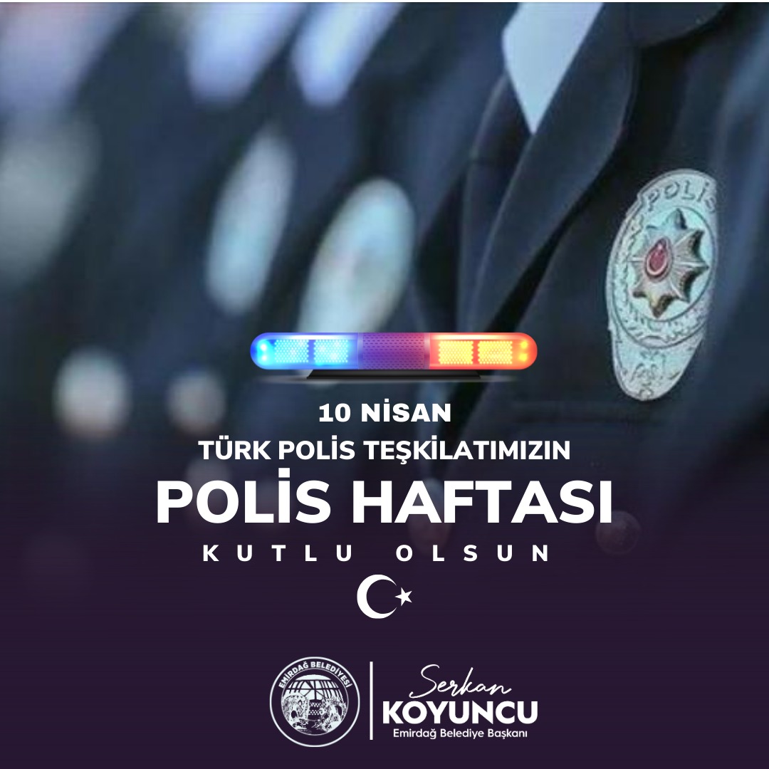 Türk Polis Teşkilatımız 1️⃣7️⃣9️⃣ Yaşında 🇹🇷 Huzur ve güvenliğimizin teminatı Türk Polis Teşkilatı’mızın 179. kuruluş yıl dönümü kutlu olsun. Bu vesileyle görevi başında şehit olan tüm polislerimizi rahmetle anıyor, gazilerimize şükranlarımızı sunuyorum. #PolisTeşkilatı179Yaşında
