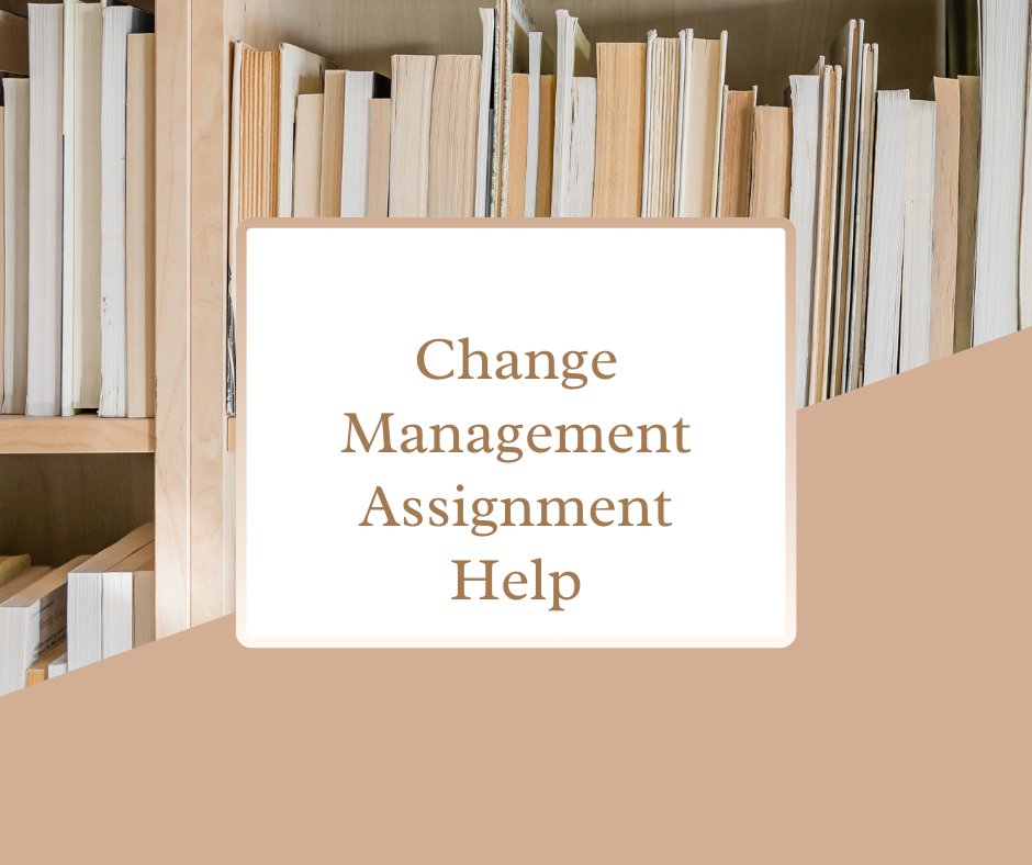 For complete writing help with a change management assignment, get in touch with the professionals of our company. #changemanagementassignment #managementassignmenthelp #assignmenthelp #myassignmenthelp #writemyassignment #assignmentwriting
myassignmenthelponline.com/change-managem…
