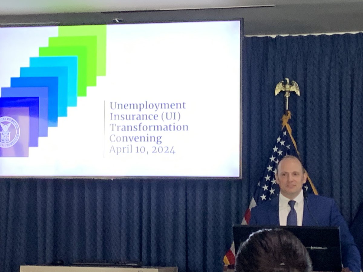 Great to be repn @NASWAORG along with our members on this day at @USDOL as we discuss ways to improve the UI system. I appreciate the shout out from Acting Secretary Su and meeting the new Asst Sec-ETA Jose Javier Rodriguez