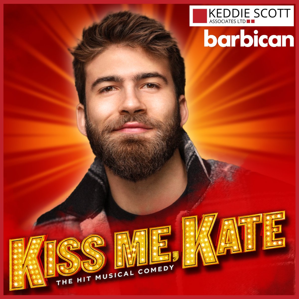 👀Complete casting has now been revealed for the upcoming revival of KISS ME, KATE (@KissMeKateUK) ⭐️LUCAS KOCH joins the cast of this exciting production at @BarbicanCentre #SuperClients