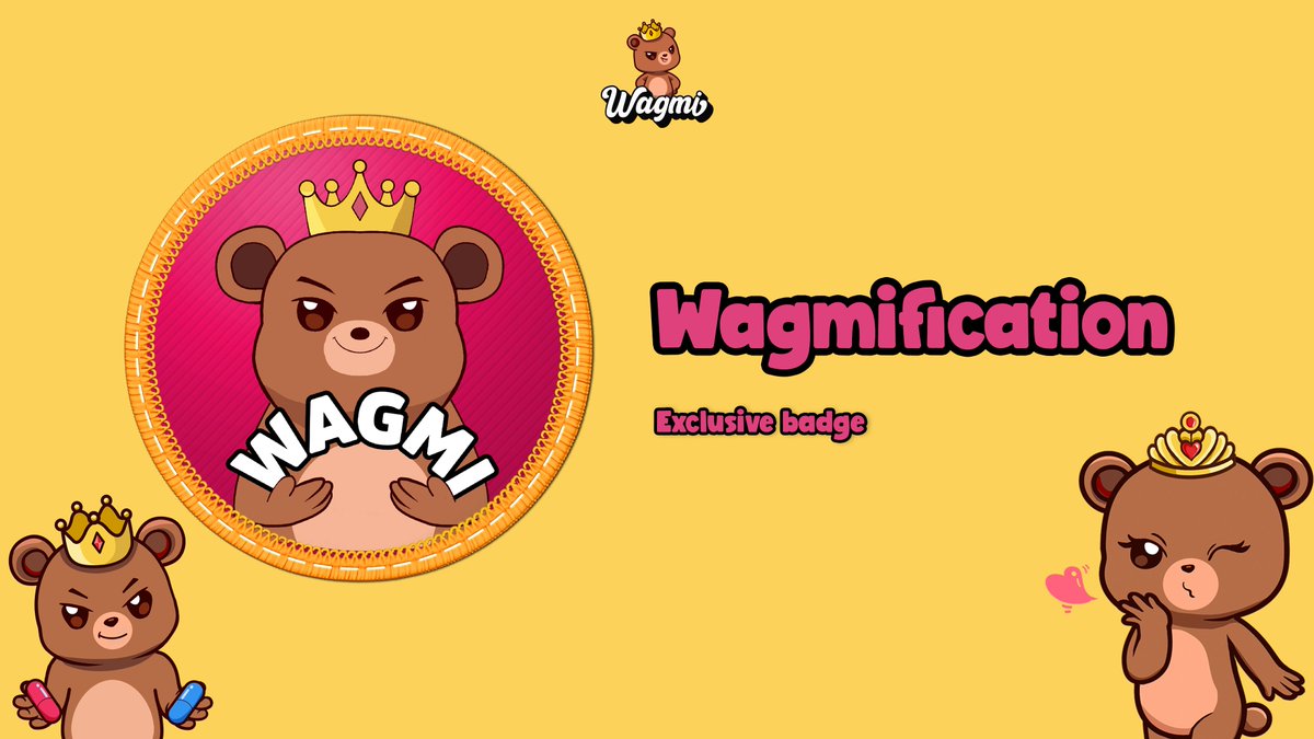 🐻WAGMIFICATION🐻 @Wagmipad, a Berachain-centric launchpad and DeFi hub, has a very important message for you: BERAS ARE GONNA MAKE IT! You can help them spread this message by taking part in their quest and minting a special 404 NFT! Rules and link below 👇