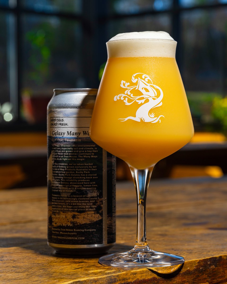 TreeHouseBrewCo's tweet image. Today, we are pleased to introduce a new entry in our Many Ways series featuring Galaxy. 

The magic of terroir—the environmental conditions, especially soil and climate, in which hops are grown and give a hop their unique flavor and aroma—continues to enthrall us at Tree House.