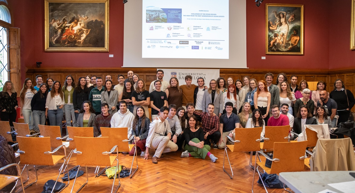 #UniBarcelona | 🌊 Una cinquantena d’estudiants universitaris han participat en un diàleg, impulsat per la UB, sobre els reptes dels oceans. És un esdeveniment satèl·lit de la Conferència del Decenni de l’Oceà de l’ONU que comença avui a Barcelona amb 1.500 participants. 👉…