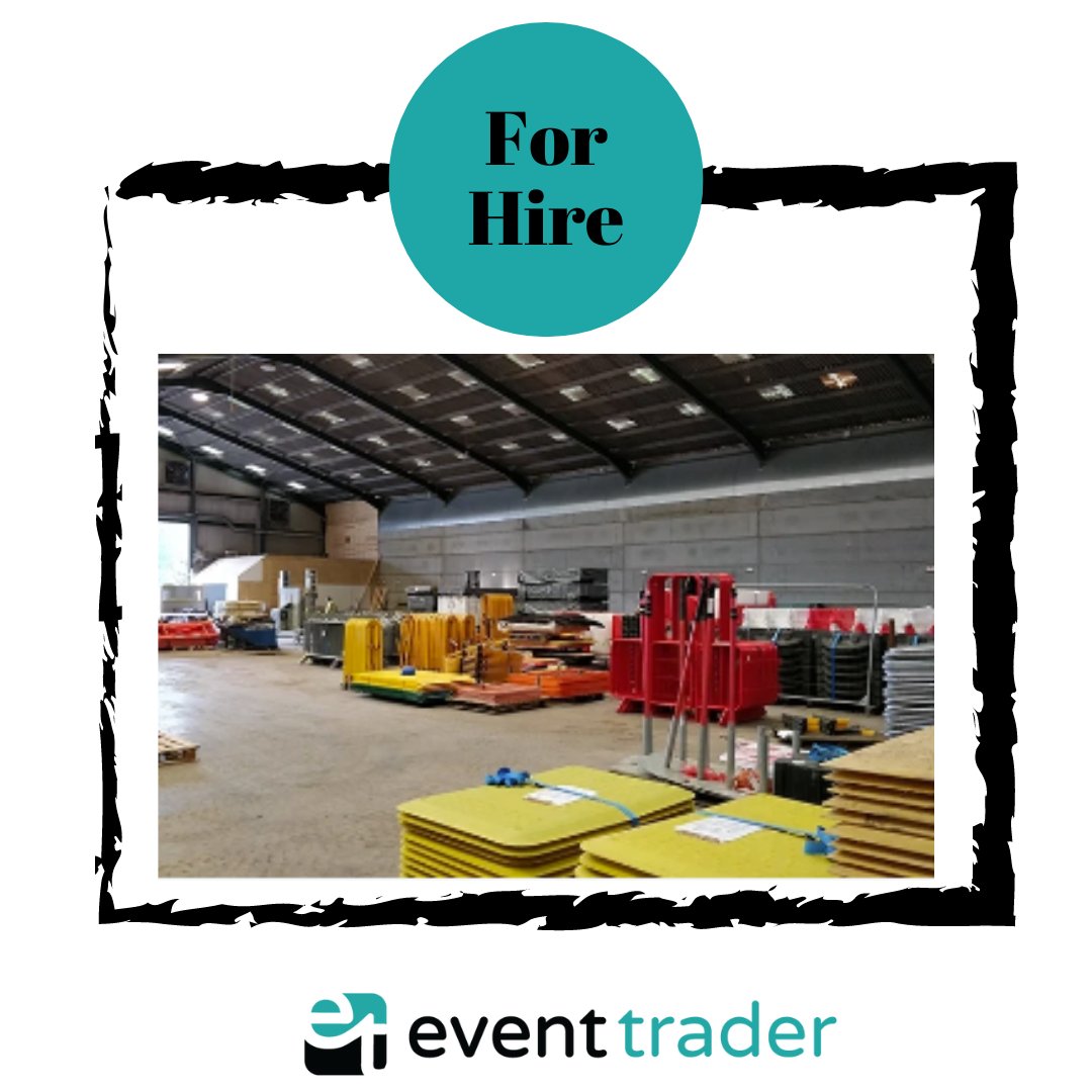 Elite Ground Support Services are a supplier of Specialist Non-Mechanical Plant & Equipment for both Sale & Hire. More details here: Elite GSS - Event Trader (event-trader.co.uk)

#Events
#Equipment
#EventTrader
#EventProfsUK
#EventIndustry
#EventProfessionalsUK
#EventHire