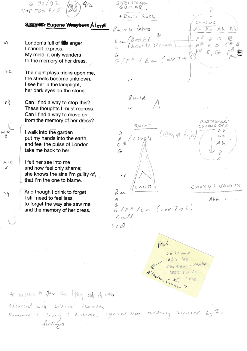 Listen to PJ Harvey's demo recording for 'Eugene Alone', a song from 'London Tide': pjharvey.lnk.to/londontideopen… #londontide #nationaltheatre