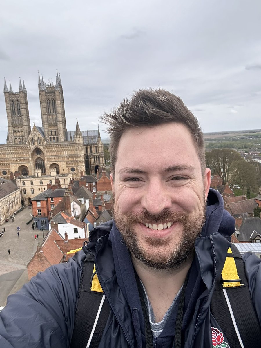 Heck of a view! Windy but still magnificent.