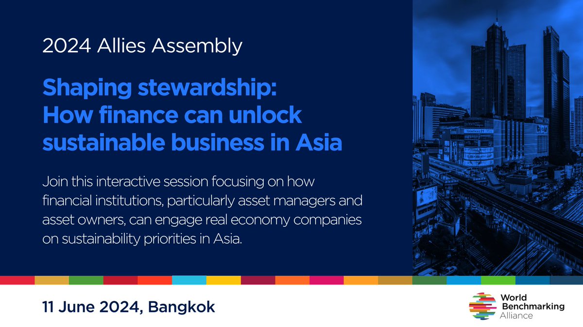 Do you want to explore how global engagement techniques can be tailored to accelerate sustainable practices in Asia? Then mark your calendars for our upcoming event!➡ bit.ly/49rUDQN #stewardship #AlliesAssembly2024