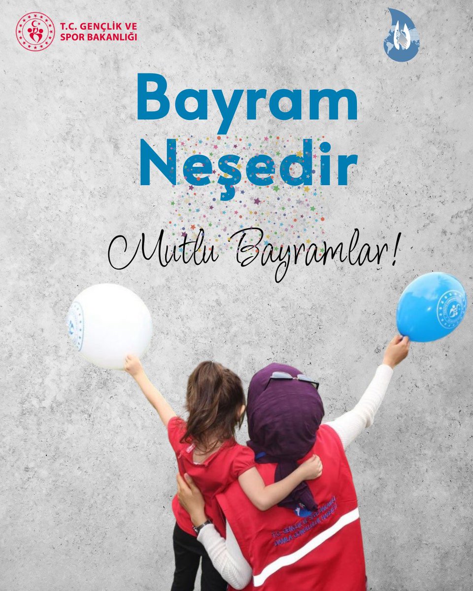 Bayram Neşedir 🎈 #MutluBayramlar