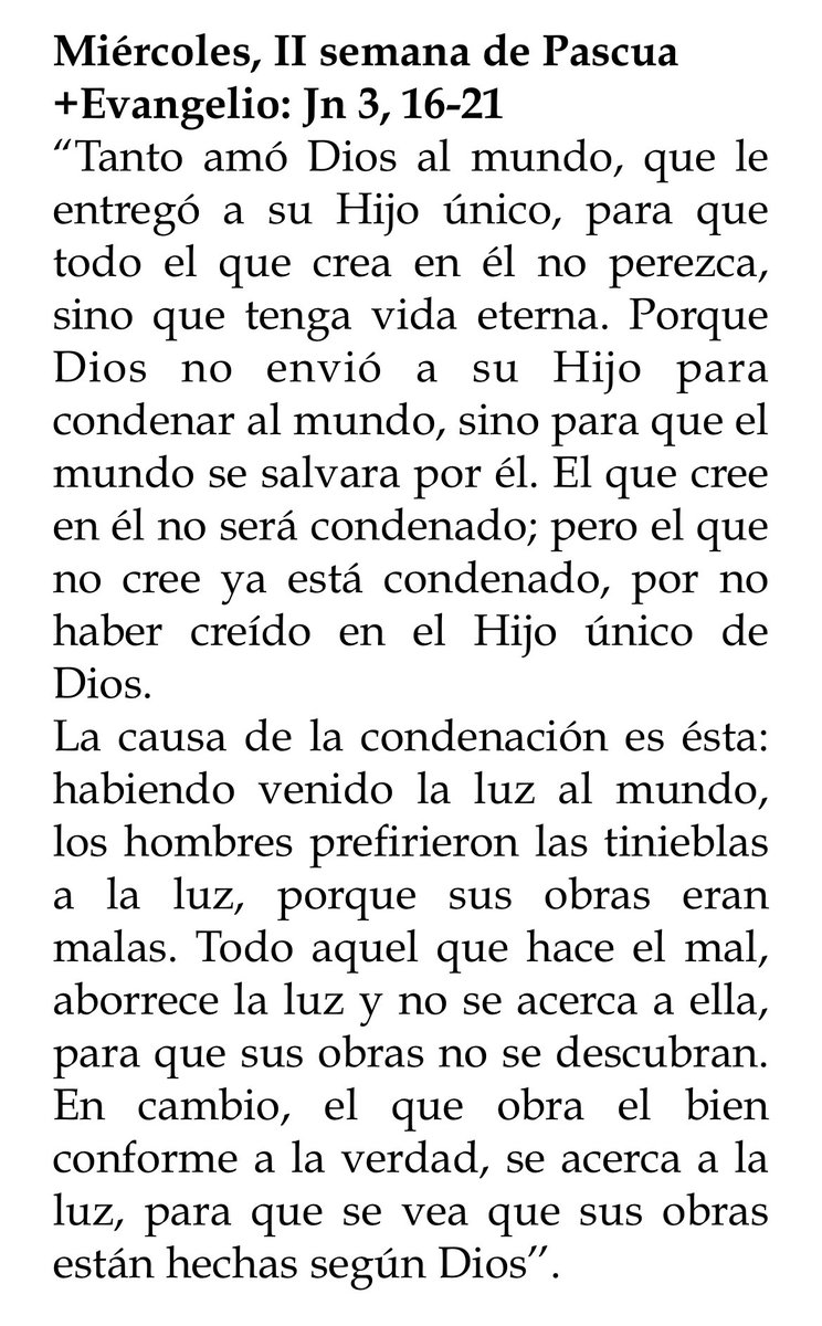 “Habiendo venido la luz al mundo, los hombres prefirieron las tinieblas a la luz..” Necesitamos un rayo del cielo que nos cegue por un tiempo, hasta que podamos ver la luz una vez que se restaure la vista. Ese relámpago es el misterio pascual. Y así le sucedió a San Pablo.