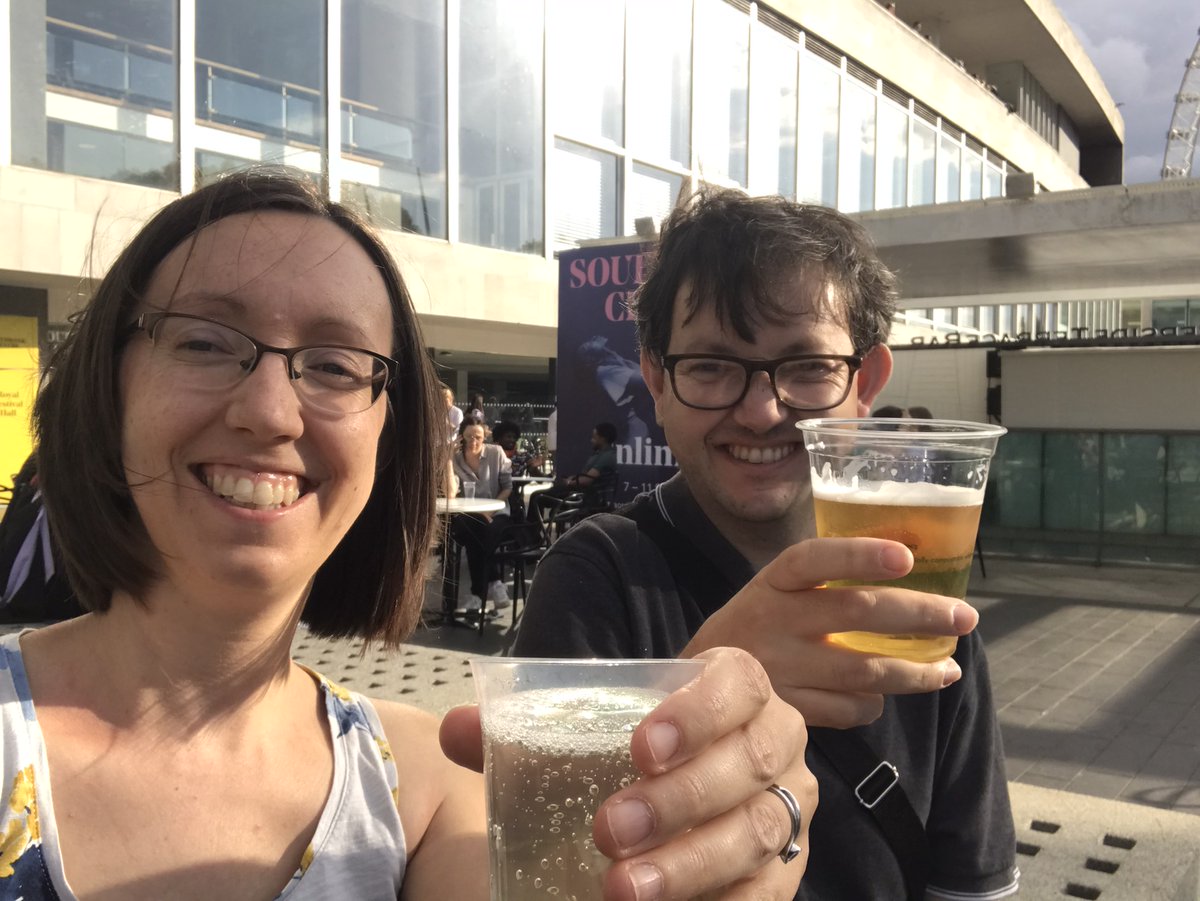 'This is a photo of me and my brother Tom. He's been through a lot, health-wise, in his life and I'm full of admiration for the way he's handled it! We always make the most of the days we go to London for hospital appointments' #NationalSiblingsDay2024 @Sibs_uk ❤️