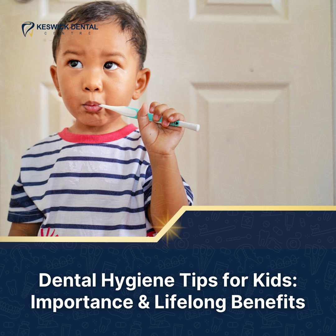 🦷✨ Our latest blog dives into essential #DentalHygiene Tips for Kids, unlocking lifelong benefits.

👉 Click the link to learn more 1l.ink/MJ3N5CW

#KidsDentalCare #HealthySmiles #HygieneTipsForKids #KidsDentalHygiene #KeswickDental #KeswickDentalCentre