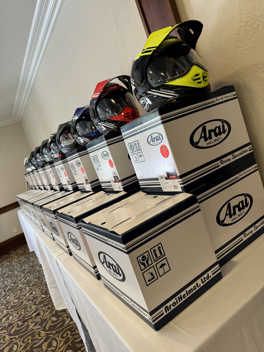 The Arai XD-5 Press Launch kicks off today! AraiAmericas.com #Arai #AraiHelmet #XD5 #PriorityforProtection #Motorcycle