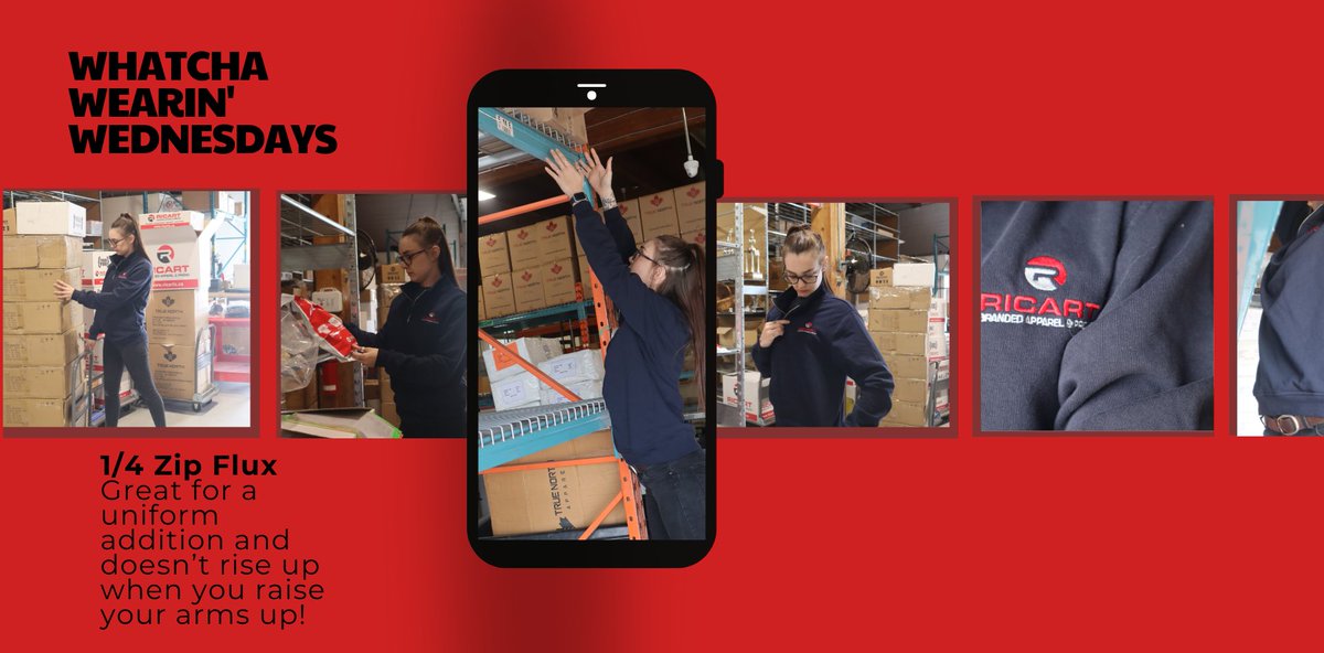 #WhatchaWearinWednesday
Check it out ricarts.ca/services/appar…