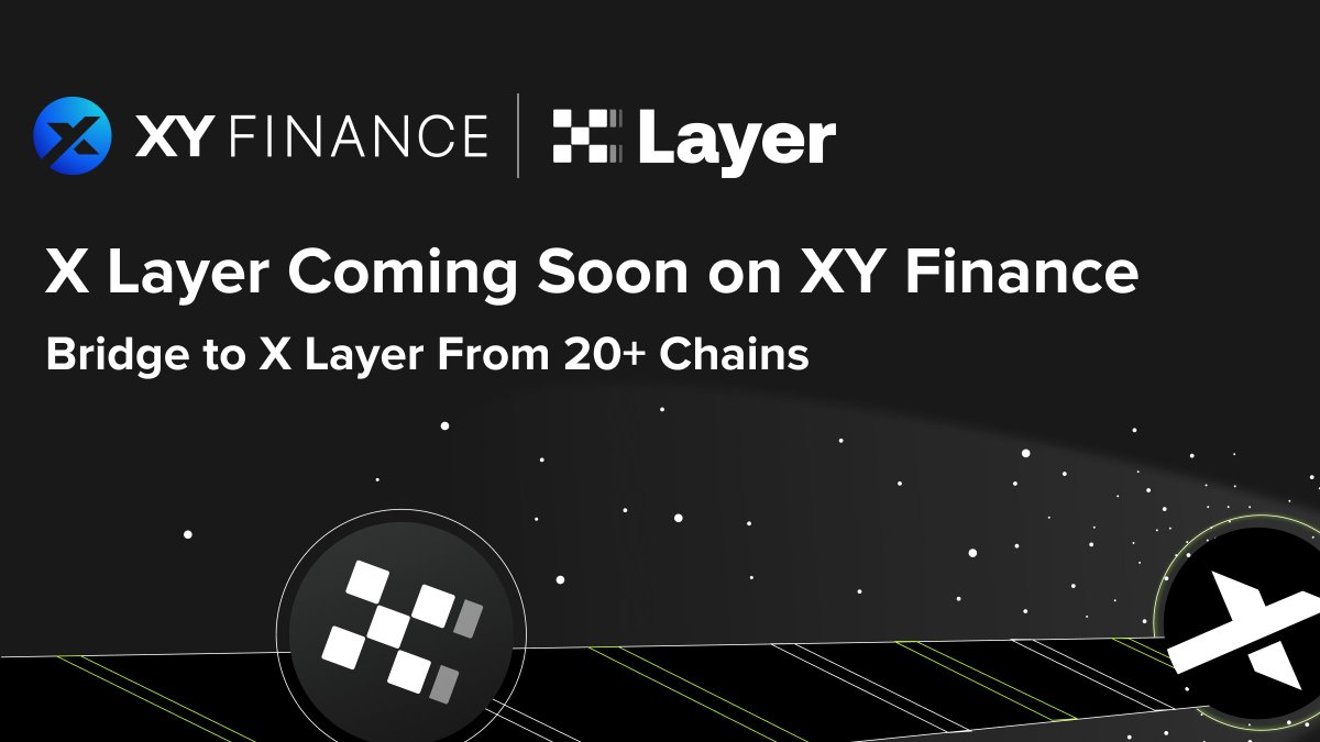 🚀 #OKX's #XLayer coming soon 

🌉 Bridge & swap any token from 20+ major #EVMs to @XLayerOfficial via #XYFinance