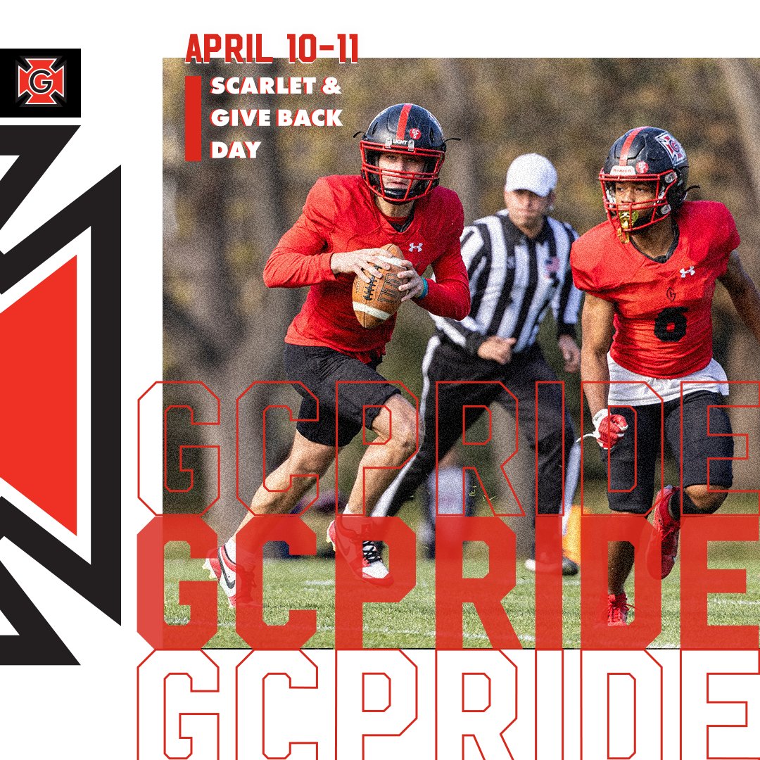 Scarlet & Give Back is here! @Grinnell_FB would appreciate your support! We are striving to make the student-athlete experience the best it can possibly be! Help us achieve that! Also, if athletics reaches 450 donors we unlock a $30k donation! give.grinnell.edu/schools/Grinne…
