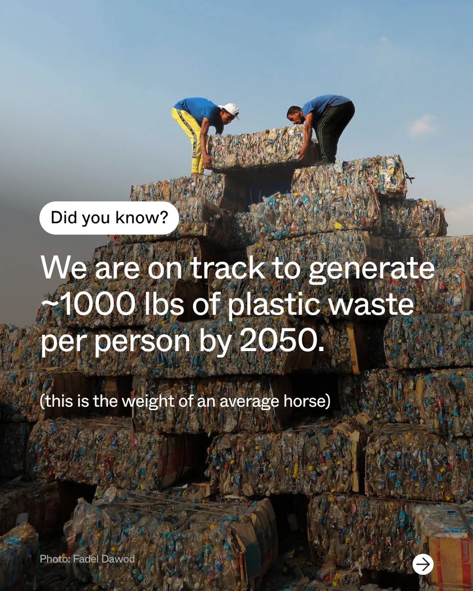 A strong Global Plastics Treaty could cut this number nearly in half. We have a chance TODAY to change the trajectory of our plastics crisis. Be a part of history and add your name in support: on.only.one/plastics-tw