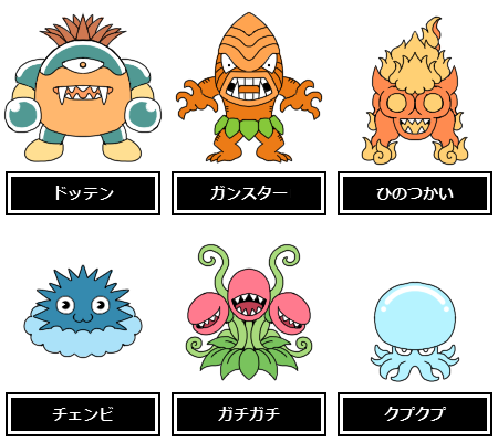 グルグルの魔物描く 