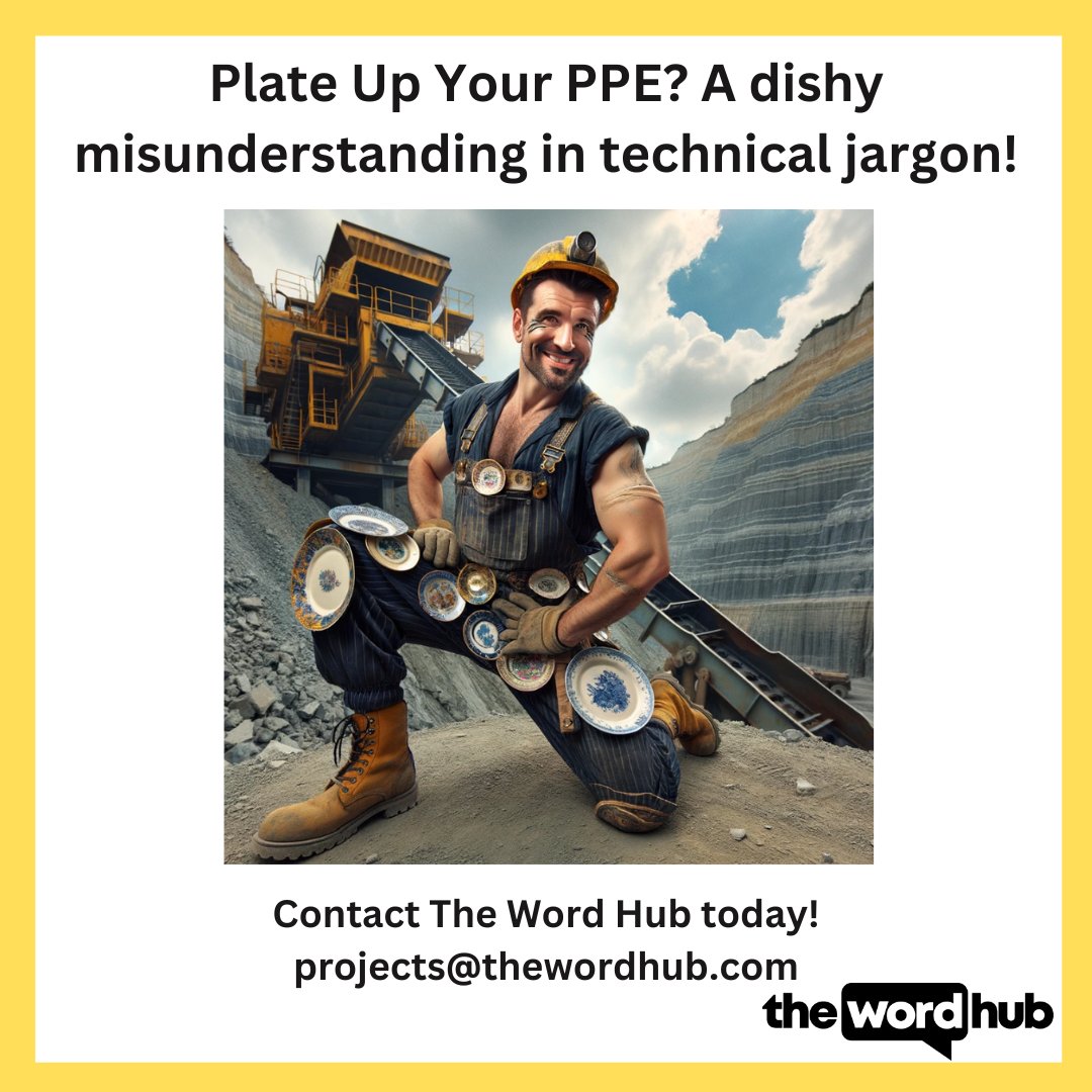 Feast your eyes on the latest 'fashion' in quarry safety – wear plates! 🍽️   

With our expertise in translating materials processing terms, we ensure no concept is too tough to digest. So, let's keep the china in the cupboard and the wear plates on our machines

#translation