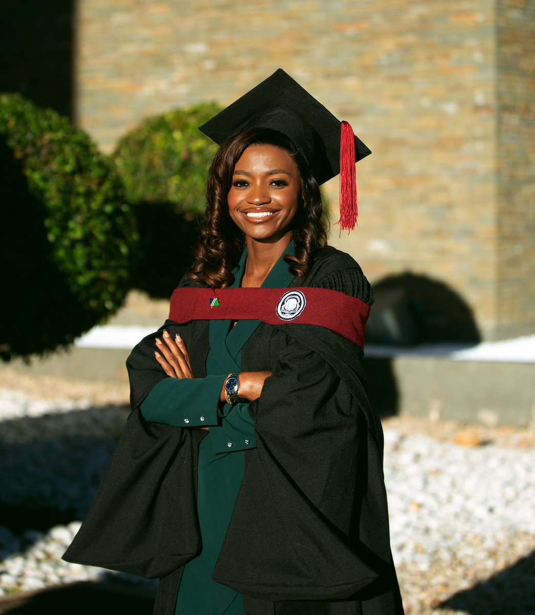 Your Namibian Ambassador to the world, has proudly earned her first Honors Degree in Media Studies!