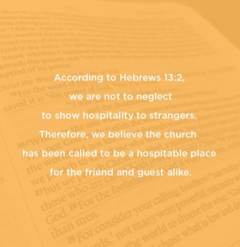 Today is @redeemerdc value #Wednesday. As we look forward to gathering together this coming #Sunday, we want to highlight one of our seven values: Hospitality.