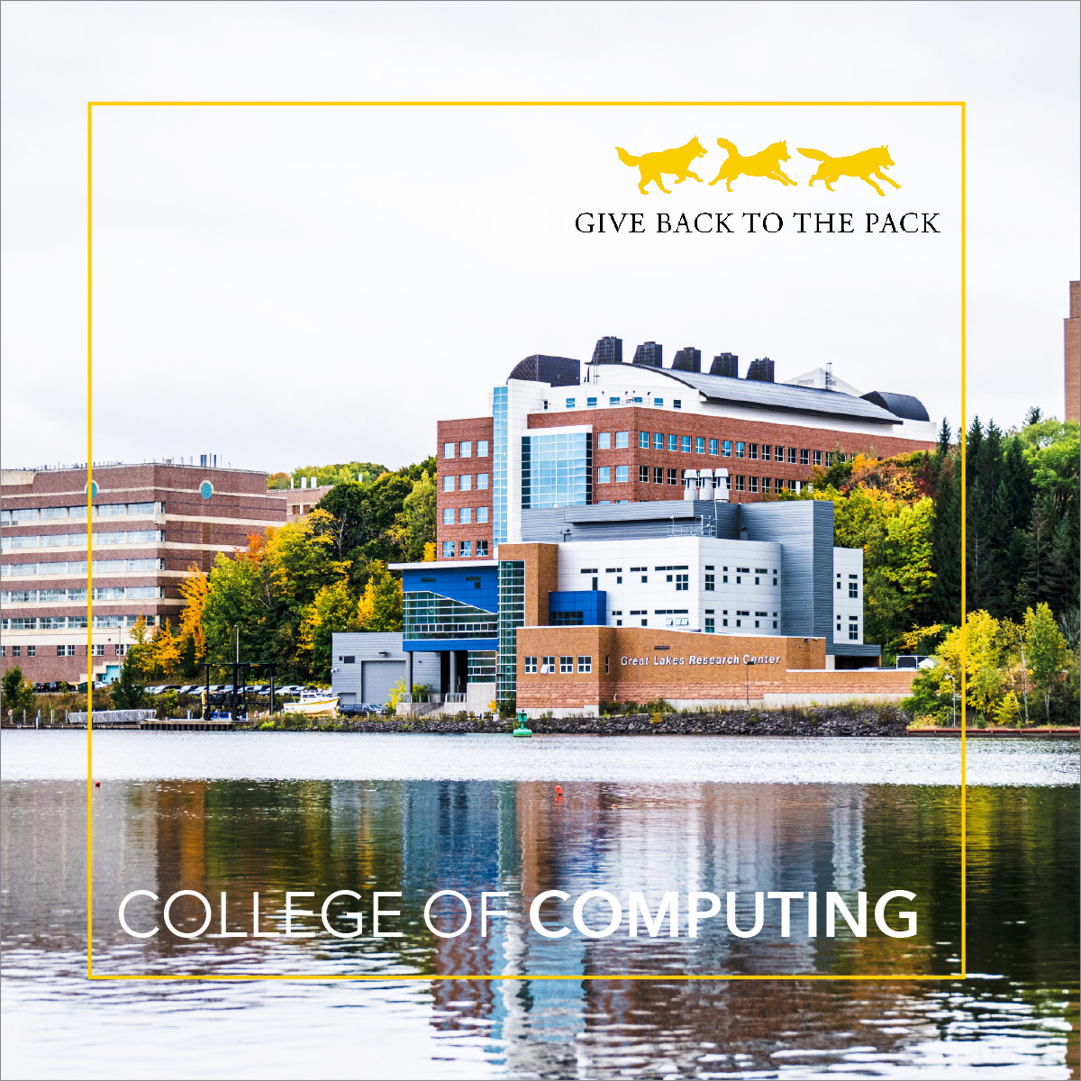 Give Back to the Pack matching gift challenge! For every 5 gifts made to any College of Computing fund, an additional $1,000 from Automation Alley will be released, up to $5,000. Give today. giveback.mtu.edu/amb/comm @michigantech #michigantech #computing