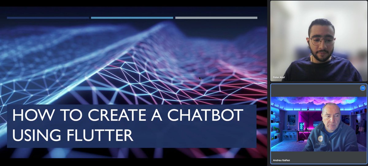 We continue our large #BuildwithAI training series, today with <a href="/_liquidgalaxy/">_liquidgalaxy</a> contributor Peter Atef, "How to create a chatbot using #Gemini and <a href="/FlutterDev/">Flutter</a> , live in one seconds in youtube.com/live/X_wXhT4Rx…  <a href="/googledevs/">Google for Developers</a>