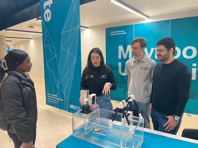 This week is #GreenWeek <a href="/MaynoothUni/">Maynooth University</a>  organised by <a href="/GreenCampus_MU/">MU Green Campus</a>. There were wonderful displays focusing on sustainability. COER presented their demonstration wave tank to the students and staff of MU, as an interactive introduction to wave energy.