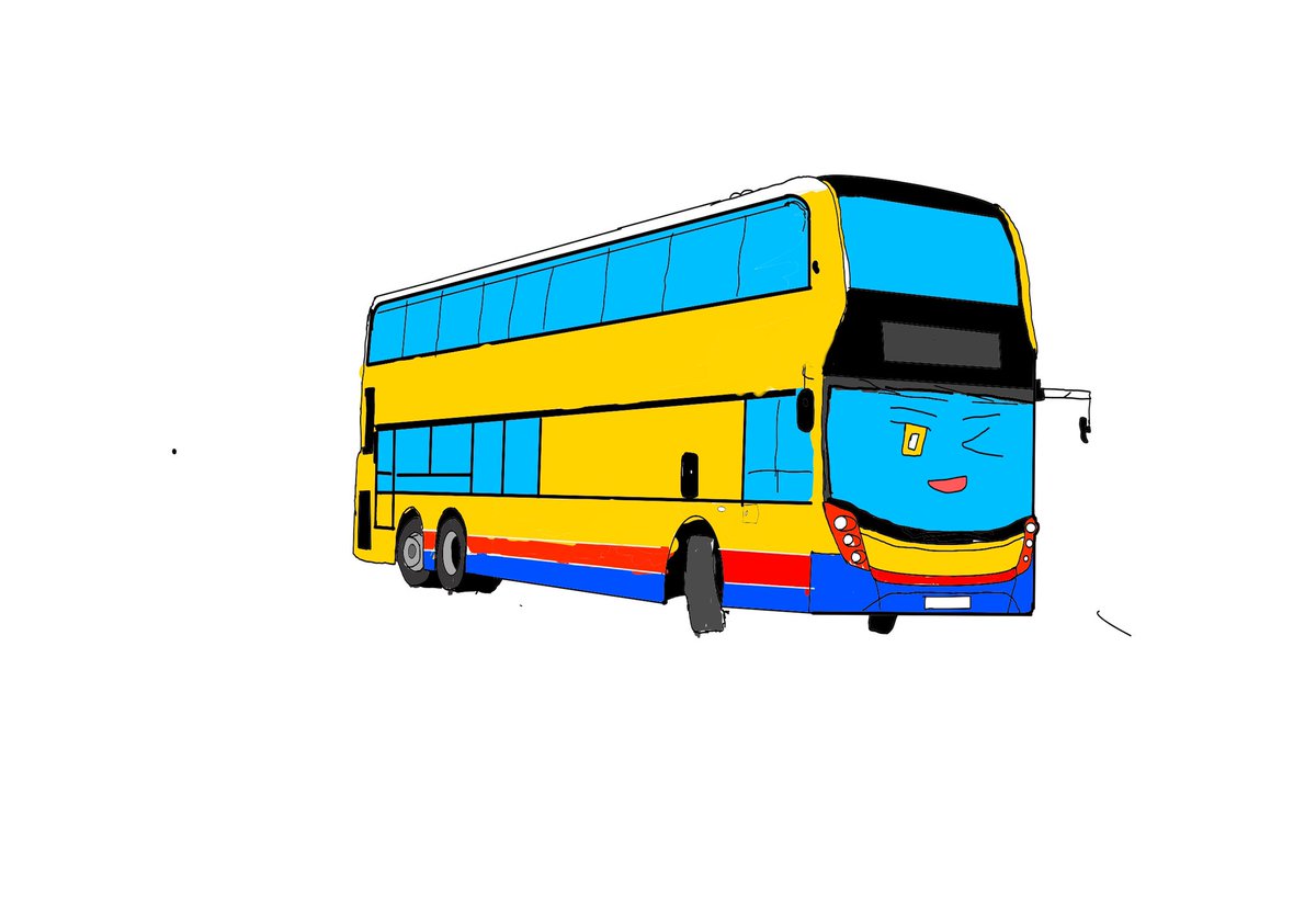 A Citybus Enviro500MMC which I draw in Adobe Fresco
#LivingMachine 
#Enviro500MMC
#AdobeFresco
#AlexanderDennis