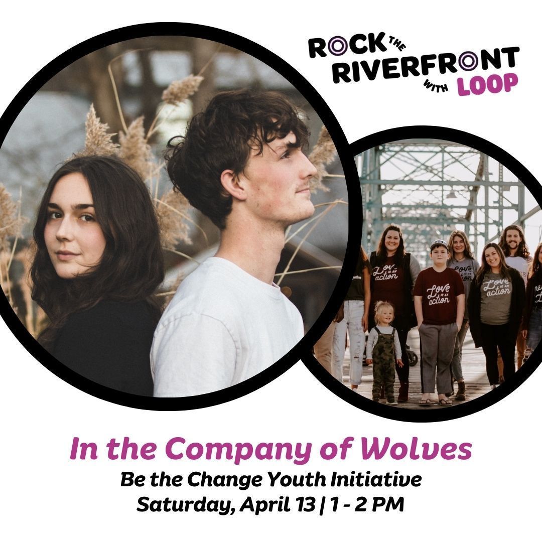 In the Company of Wolves uses their unique sound to share their passion for community and their commitment to making sure youth, especially those struggling with their mental health, feel seen, heard, and loved. Hear them this Saturday from 1-2 PM! 📍 Chattanooga Green