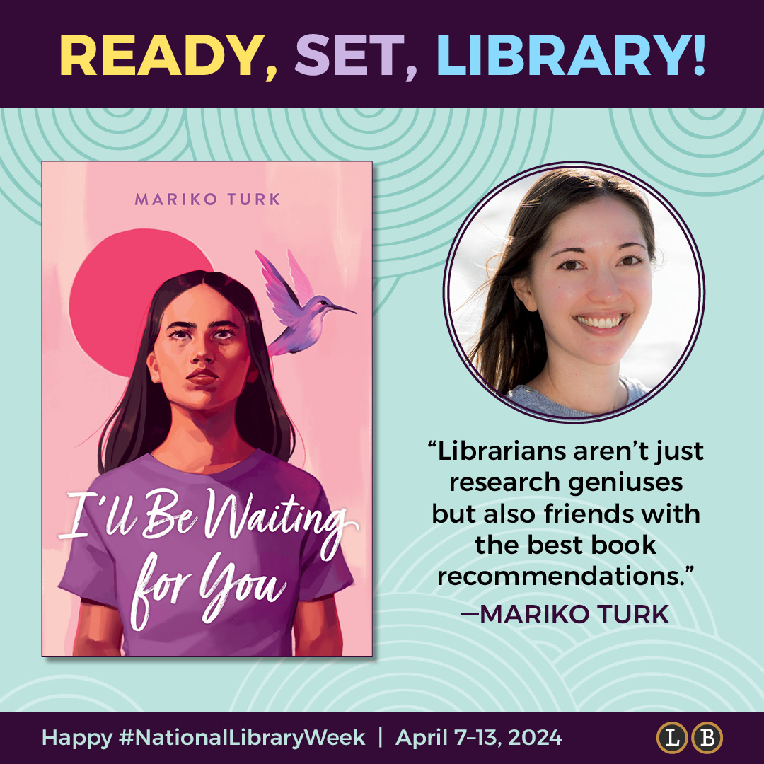 Shout out to librarians! #NationalLibraryWeek @marikoturk