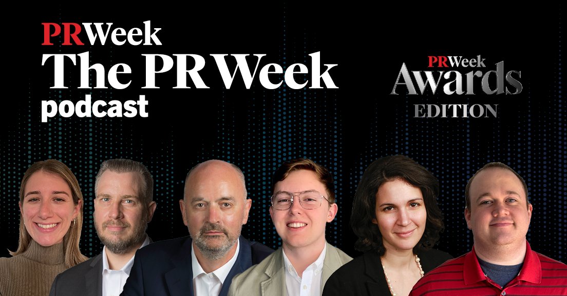 Dive into the excitement of the PR industry's most prestigious event with the PR Week Awards Special podcast episode! Don't miss out on this electrifying journey through the world of PR excellence! Listen now: brnw.ch/21wIGF6+ #PRWeekAwards #Podcast #PRExcellence