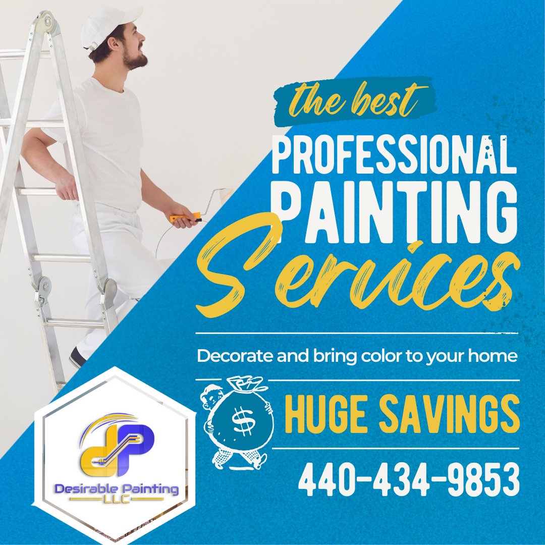 Elevate Your Space with a Fresh Coat of Paint! 

Ready to revamp your home or office? Our expert painting team is here to help! 

We offer FREE, no-obligation quotes to bring your vision to life.

#Paintingservices #FreeQuote #TransformYourSpace