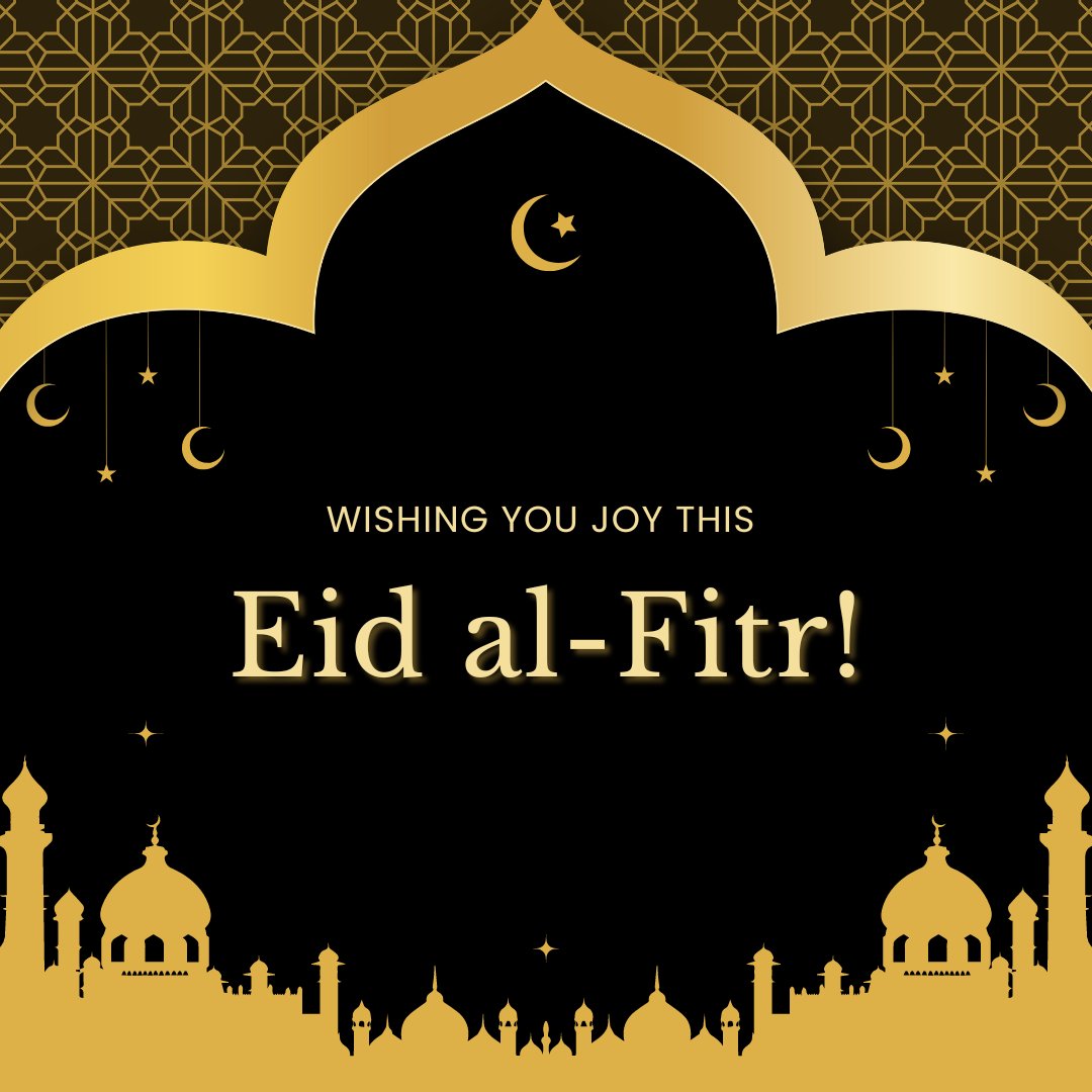 We wish you and your family a very joyful Eid. 💫