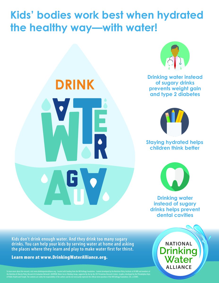 Every child deserves to grow up in a healthy environment. Healthy drink options like water or milk help parents and kids avoid sugary drinks. Learn more: drinkingwateralliance.org