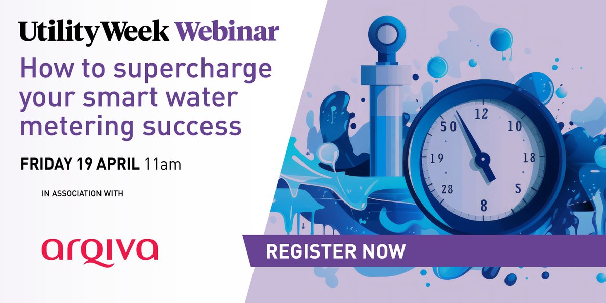 Do you want practical, punchy guidance on what’s needed to successfully roll out a smart water metering programme? Experts from the industry are on hand to help. Join our webinar, in association with <a href="/arqiva/">Arqiva</a> on 19 April 11am to find out: bit.ly/4cy2gIo

#utilities