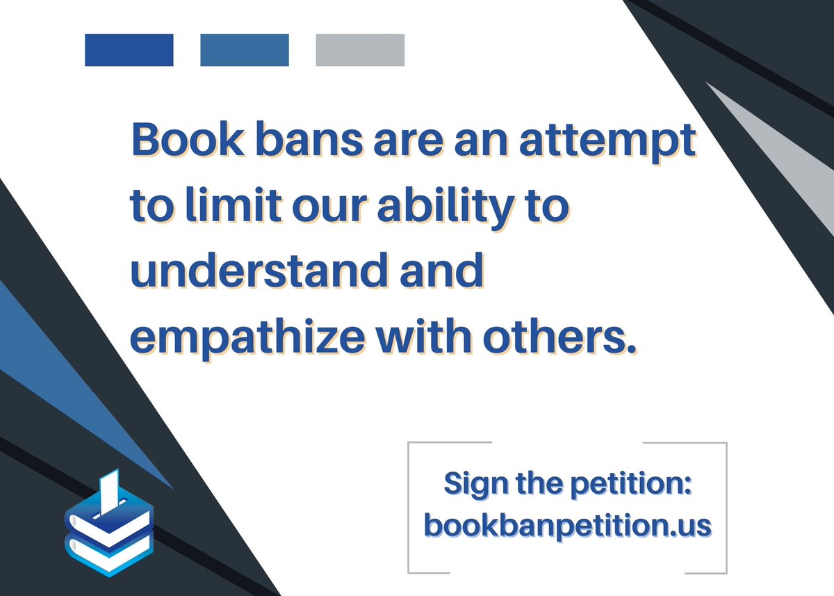 📚📖 Fight book bans. Sign our petition! 📚 bookbanpetition.us #bookbans #bannedbooks